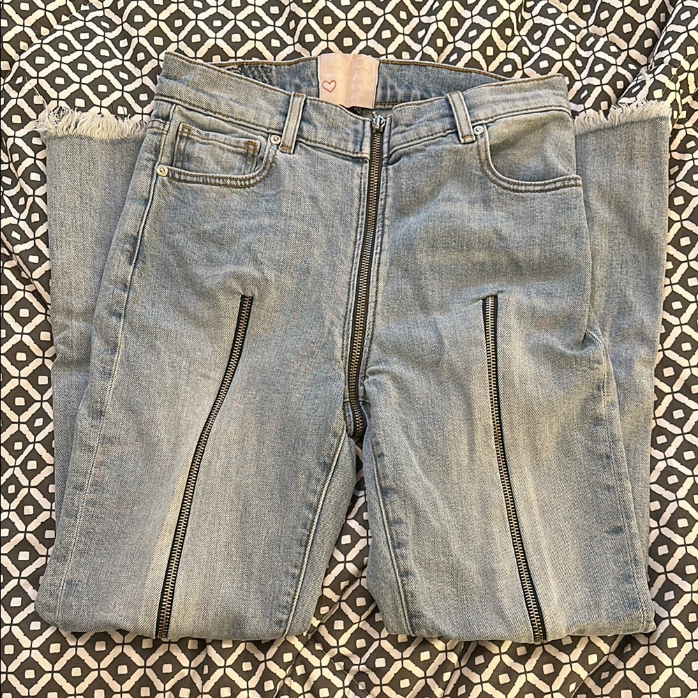 Revice Denim 3 Zipper Jeans